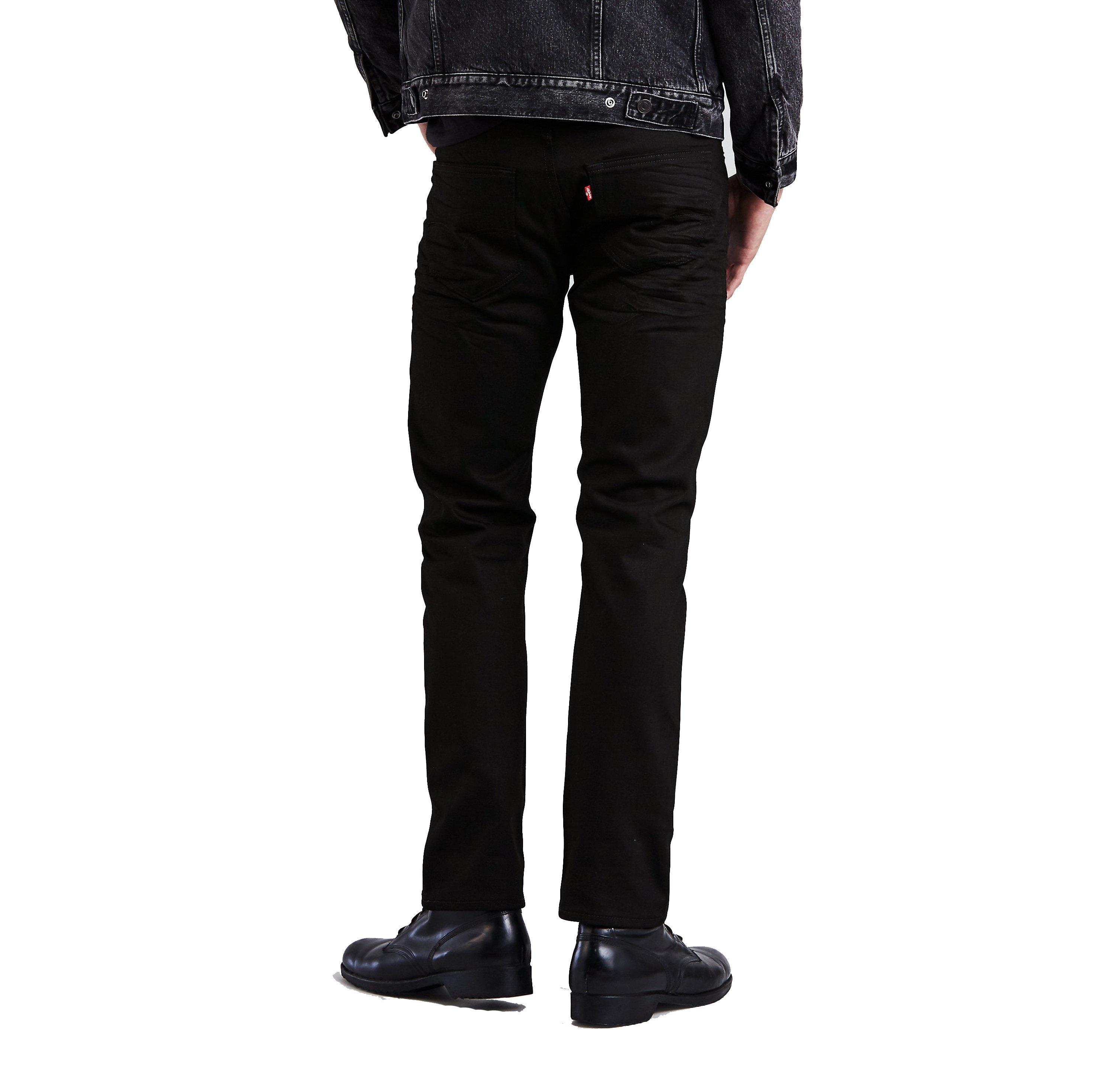 Levis 501 store polished black